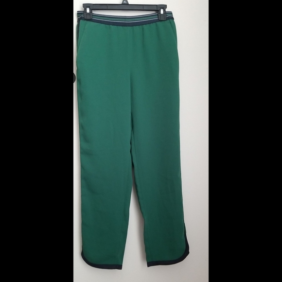 BNWOT ANN TAYLOR STRIPED TRACK PANTS - Picture 2 of 9